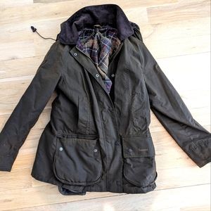 Barbour Jacket with zip-out liner size 36